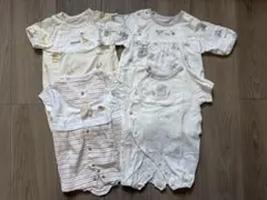 ツーウェイオール(50-60) 4着セット 新生児ベビー服 ロンパース