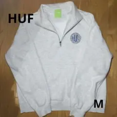 HUF ハーフジップ Mサイズ