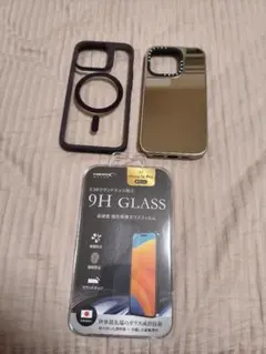 ケースティファイ iPhone 14Pro ケース ガラスフィルム