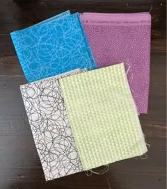 ハギレ　4枚セット　布　まとめて