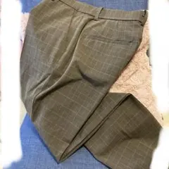 スマートアンクルパンツ　チェック柄