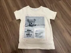 WILL MERY テディベアプリント Tシャツ 半袖 110