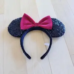 ミニーマウス スパンコールカチューシャ