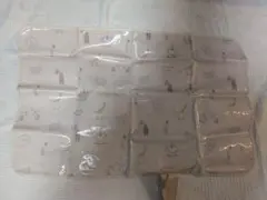 ジェラートピケ動物柄おむつ替えマット 防水折りたたみ式