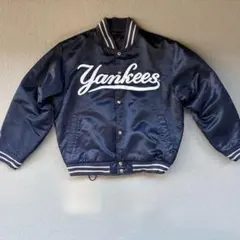 Majestic Yankees スタジャン ネイビー
