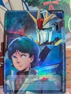 ガンダムカードゲーム リソースカード マチュ&ジークアクス プロモ 1枚