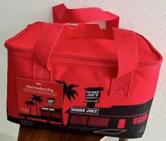 【新品】Trader Joe's ミニ保冷バッグ レッド(赤)
