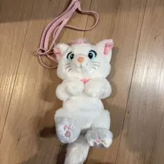 ショルダーバッグ　ポシェット　マリー　おしゃれキャット　ディズニー