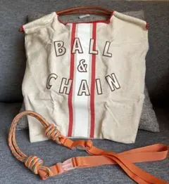 新品】キンキーブーツ ボールアンドチェーン Ball&Chainコラボバッグ白