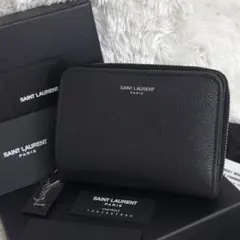 極美品⭐️サンローラン SAINT LAURENT 財布 ラウンドファスナー