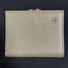 皇居限定　皇居財布　がま口　2つ折り　シャンパンゴールド 皇居 限定品 2つ折りがま口財布 シャンパンゴールド - メルカリ