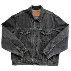 【新品未使用✨】早い者勝ち❗️ リーバイス 先染めブラックデニムジージャン 2025年最新】先染め levi's デニムジャケットの人気アイテム