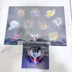 ポケモンレジェンズZA　特典　ステッカー　アクリルコースター　メガアブソル