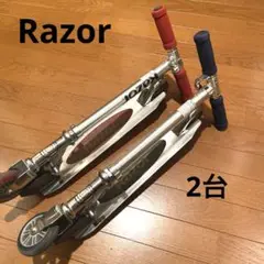 Razor キックボード 2台セット 赤青