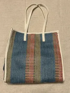 American Holic ストライプ トートバッグ