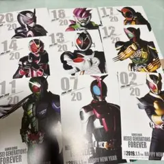 仮面ライダー 平成ジェネレーションズ FOREVER ポストカード 6枚 仮面ライダー 平成ジェネレーションズ FOREVER ポストカード 6枚