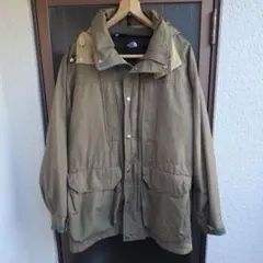 日本製 THE NORTH FACE マウンテンパーカー オリーブカーキ系 LL