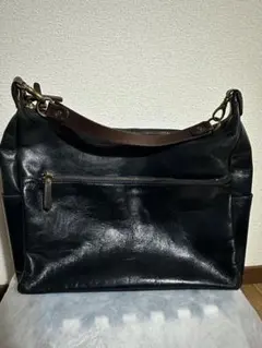 廃番】oldイルビゾンテ 2wayレザーショルダーバッグ - メルカリ