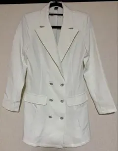 SHEIN ホワイト テーラードジャケット XS
