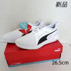 新品　PUMA　プーマ　メンズ　スニーカー　白　ホワイト　26.5