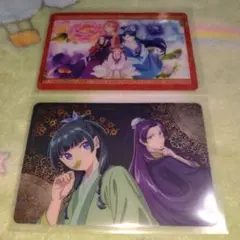 【スリーブ保管】薬屋のひとりごと クリアカードコレクション2 猫猫 壬氏 玉葉妃