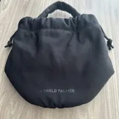 ARNOLD PALMER 巾着 シェアミニトートバッグ ブラックのサムネイル