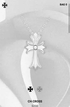 CHROME HEARTS クロムハーツ ラバークロス ネックレス クリア 透明 2025年最新】クロムハーツ ラバー クリアの人気アイテム - メルカリ