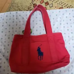 Polo Ralph Lauren 赤 トートバッグ