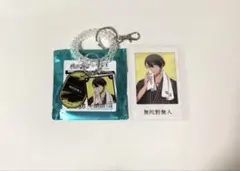 桃源暗鬼　無陀野無人　極楽湯　チェキ風カード　ロッカーキー風キーホルダー　浴衣