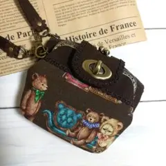 ユキエモン*がま口&ファスナーポーチ*お財布*ハンドメイド　フランシュリッペ