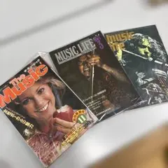70年代 Music Life / The Music 音楽雑誌3冊セット
