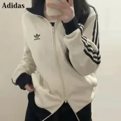 【新品タグ付き】adidas ワッフル ベッケンバウアー トラックジャケット L adidas】ワッフル ベッケンバウアー トラックジャケット L