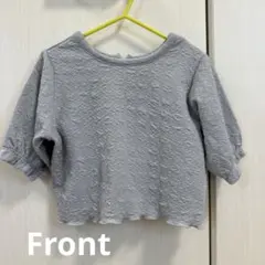 グレー 半袖トップス キャミソール セット