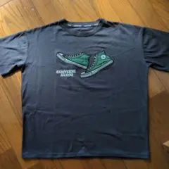 CONVERSE スニーカーイラスト Tシャツ L