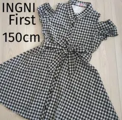 INGNI First ワンピース ギンガムチェック 150cmのサムネイル