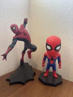 Happyくじ スパイダーマン フィギュア 2体セット A賞 LAST賞 - メルカリ