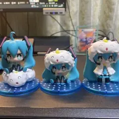初音ミク×しゅうまい君　デフォルメフィギュア3体セット