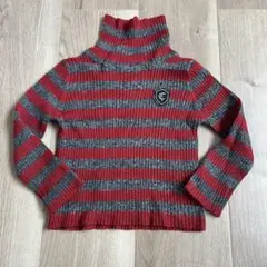 90 コムサイズム　毛20%入り　タートルネック