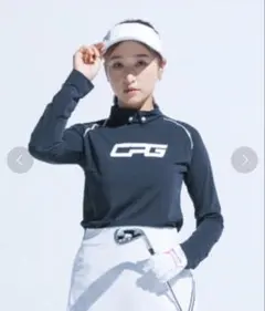 CPG GOLF ノースリーブ モックネックシャツ ホワイト 3 - メルカリ