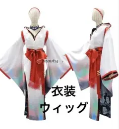 NIKKE　紅蓮　ブラックシャドウ　ロンギングフラワー　コスプレ衣装 ウィッグ