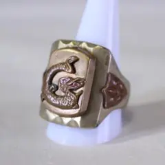 40s～50s　25号　ドラゴン　メキシカンリング　バイカーリング