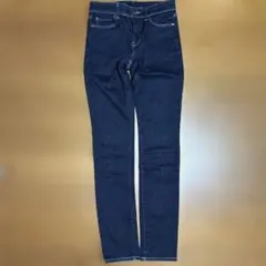 UNIQLO JEANS スキニーデニム 22インチ(56cm) ダークブルー