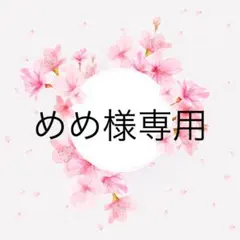 めめ様専用