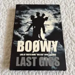 BOφWY LAST GIGS LIVE AT TOKYO DOME DVD