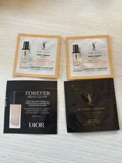 YSL & Dior ファンデーション美容液サンプルセット