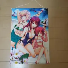 集合(水着) B2タペストリー 「フラワーナイトガール」 C92グッズ 