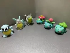 ポケモン　指人形　まとめ売り　ゼニガメ・カメックス・フシギバナ等6体