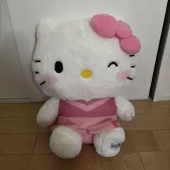 ハローキティ ぬいぐるみ ピンクドレス - メルカリ