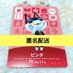 ビンタ トレーディングカード 050　amiiboカード　あつまれどうぶつの森