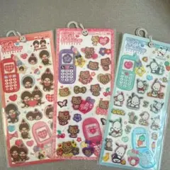 平成はっぴーフォン サンリオ 日焼け ハローキティ モンチッチ ポチャッコ